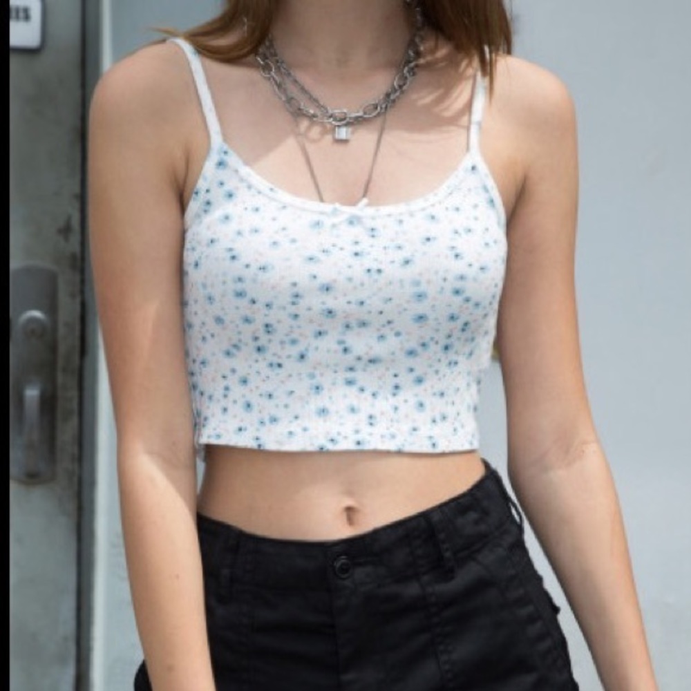 skylar floral bow tank